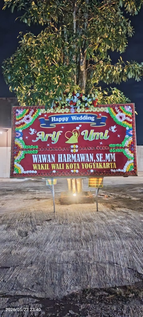 Happy Wedding 2x4m